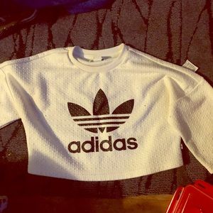 Adidas Crop Top Sweater